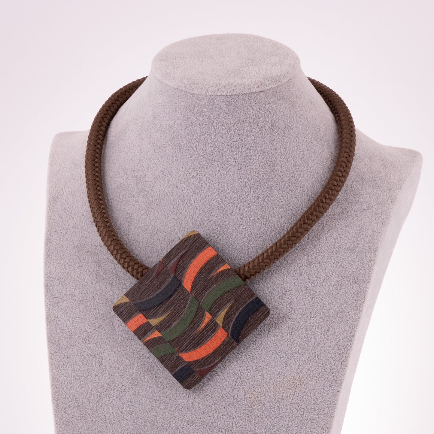 Collana Waves Quadrato Multicolor