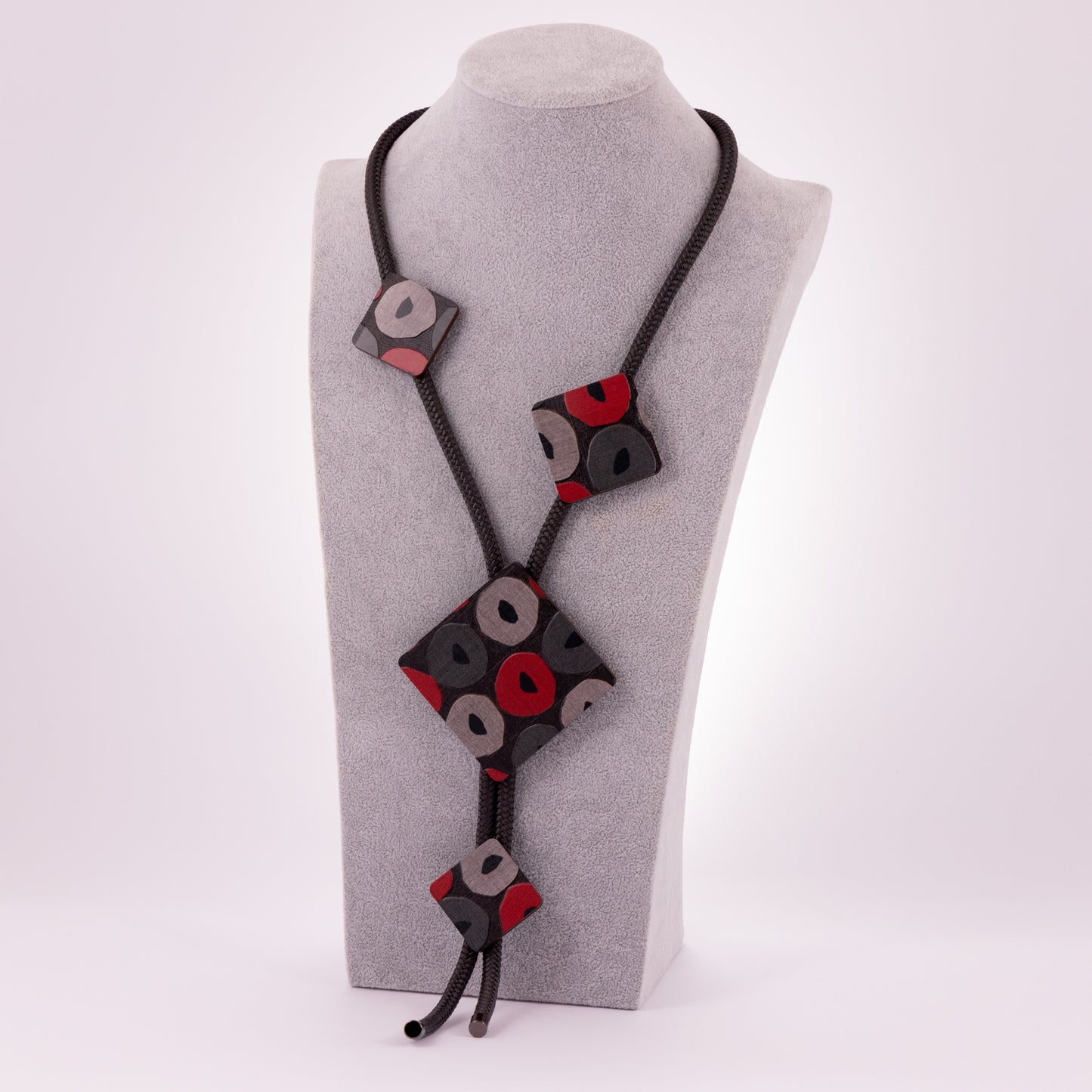 Collana Mouths Balanced Rossa