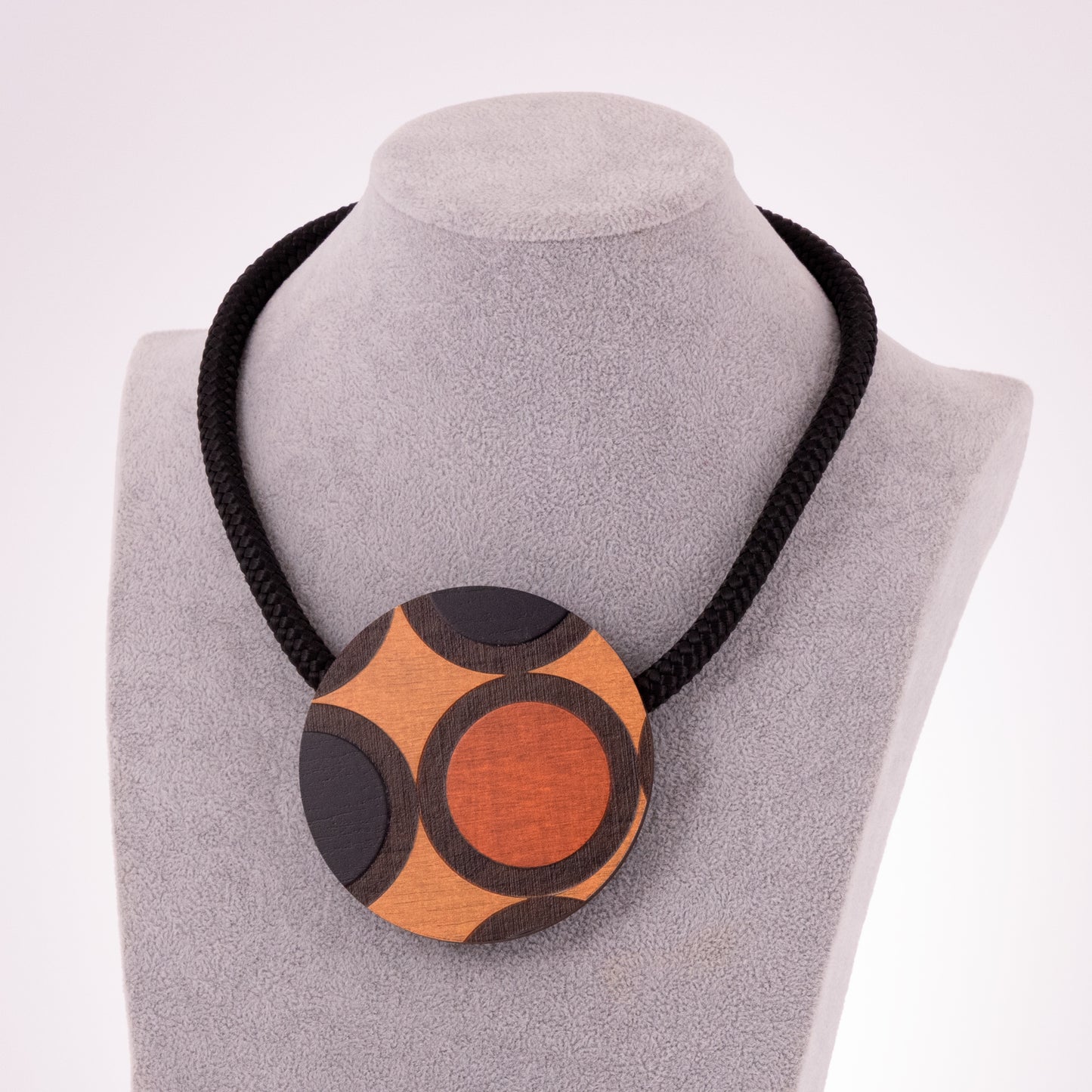 Collana Circle Rotonda Giallo