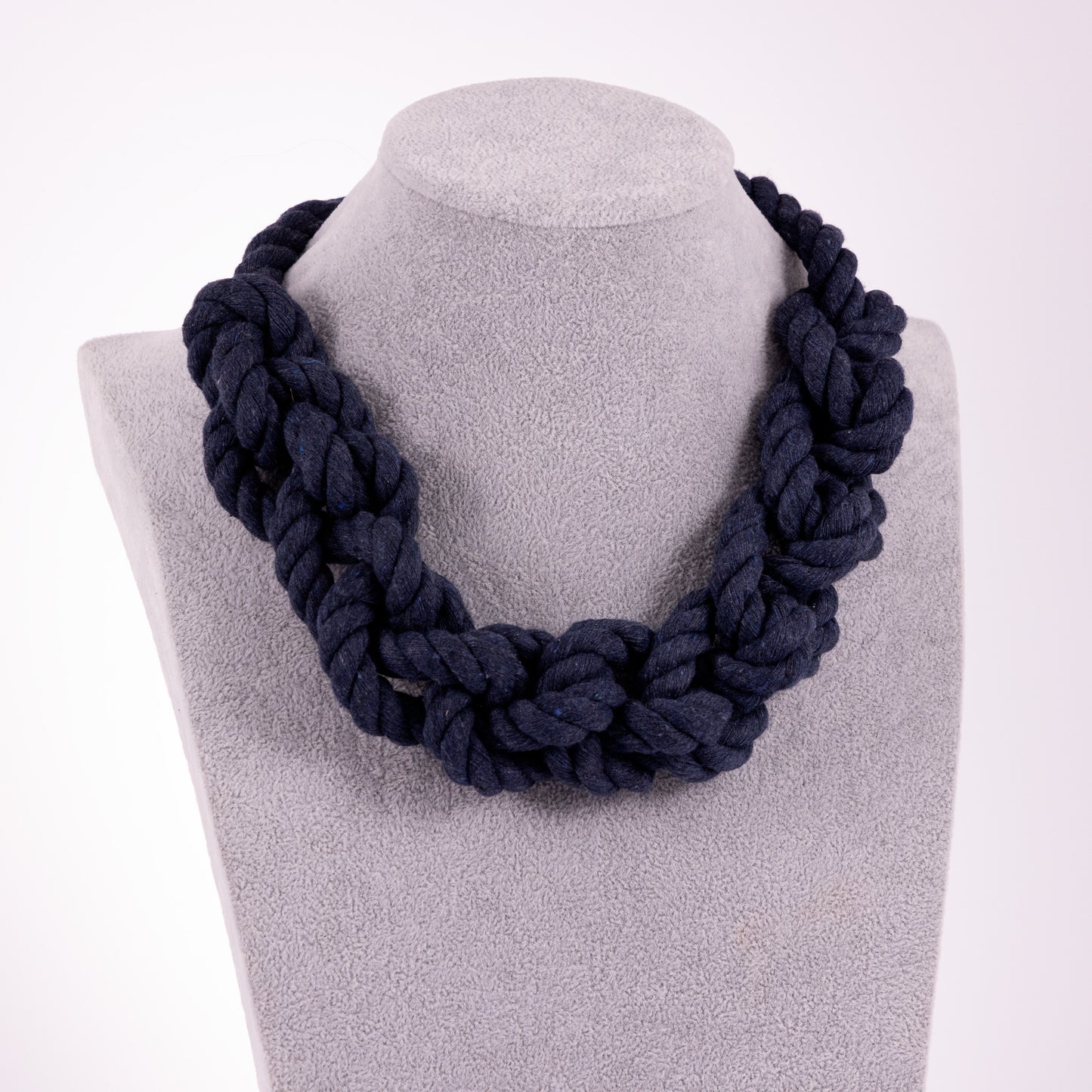 Collana Braided Blu