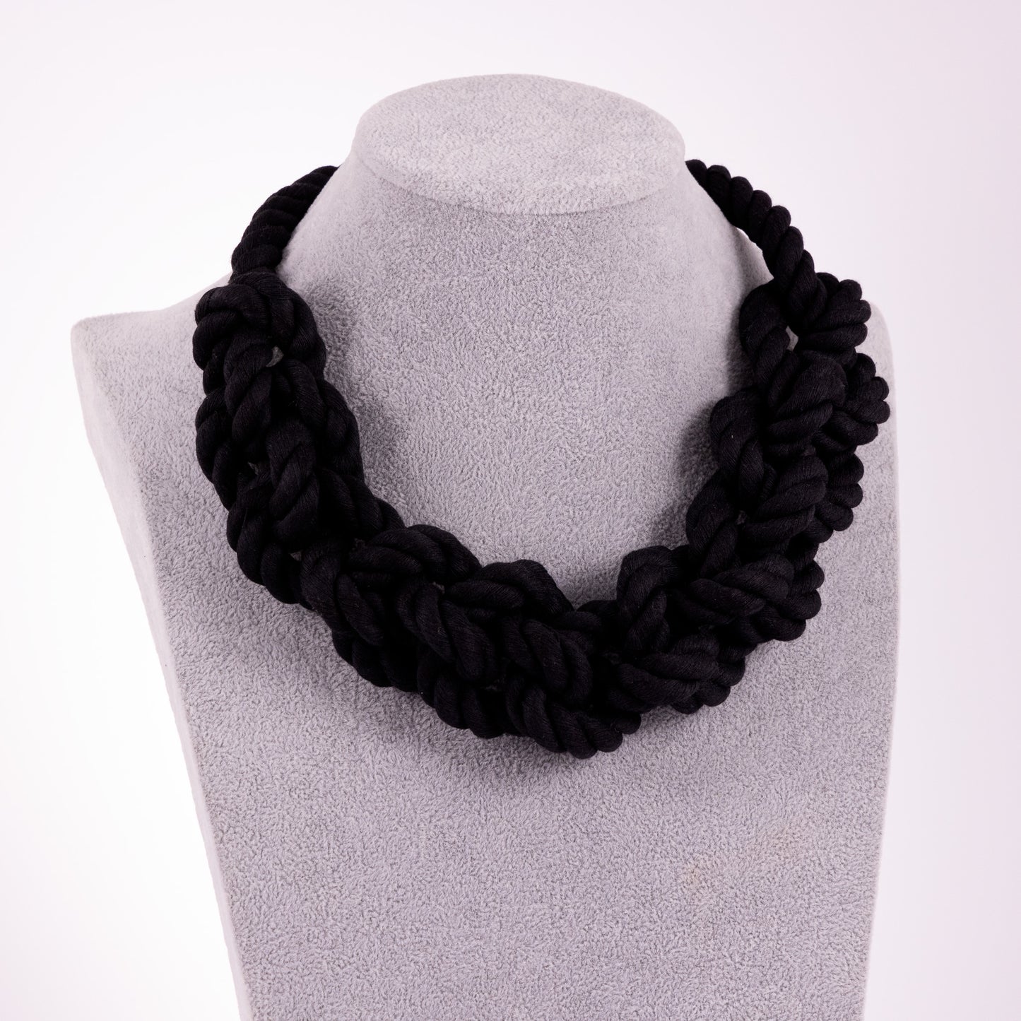 Collana Braided Nero