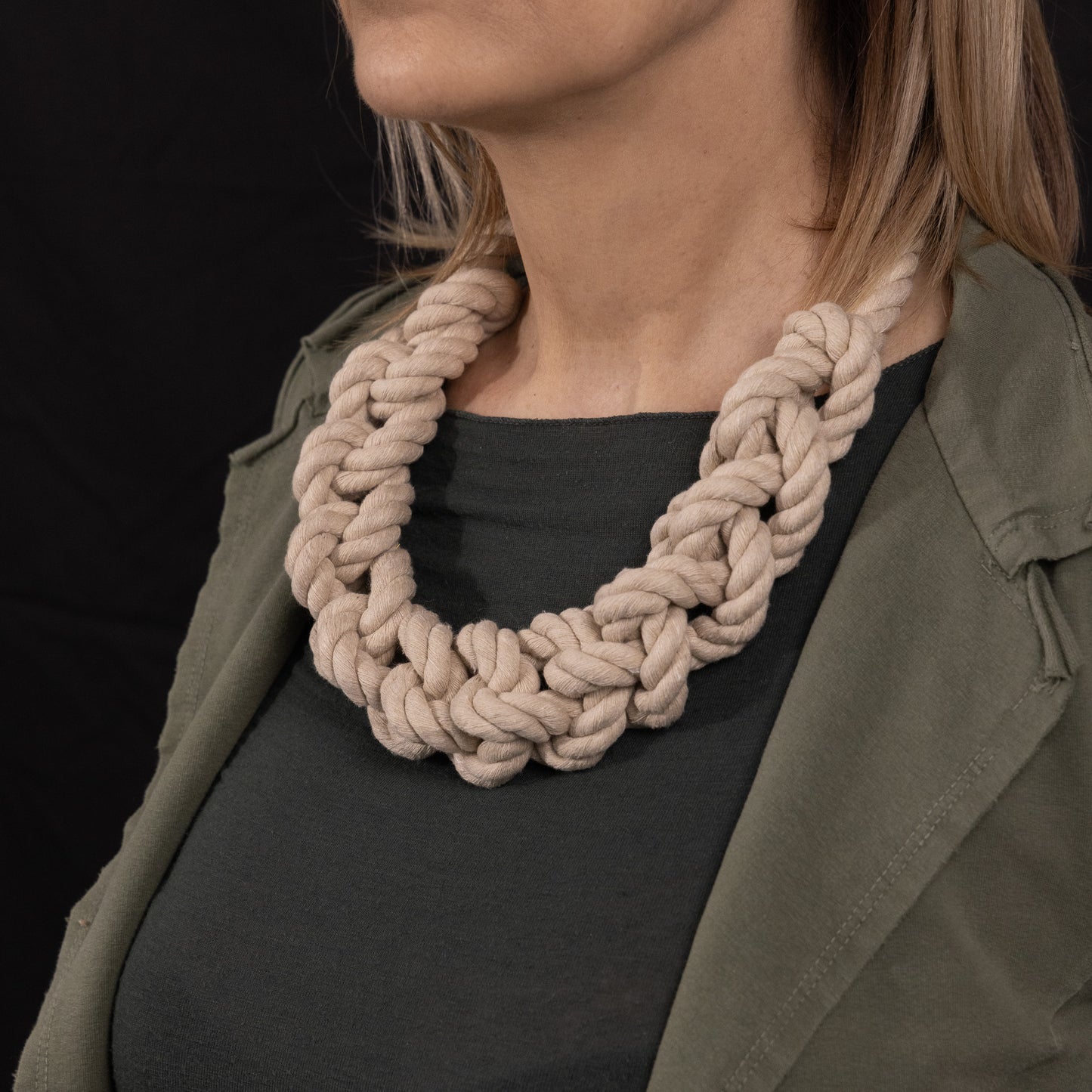 Collana Braided Panna